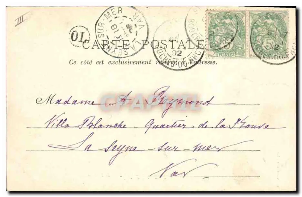 Aix-en-Provence — Il Palazzo di Giustizia — Uscita delle Assise - Verso