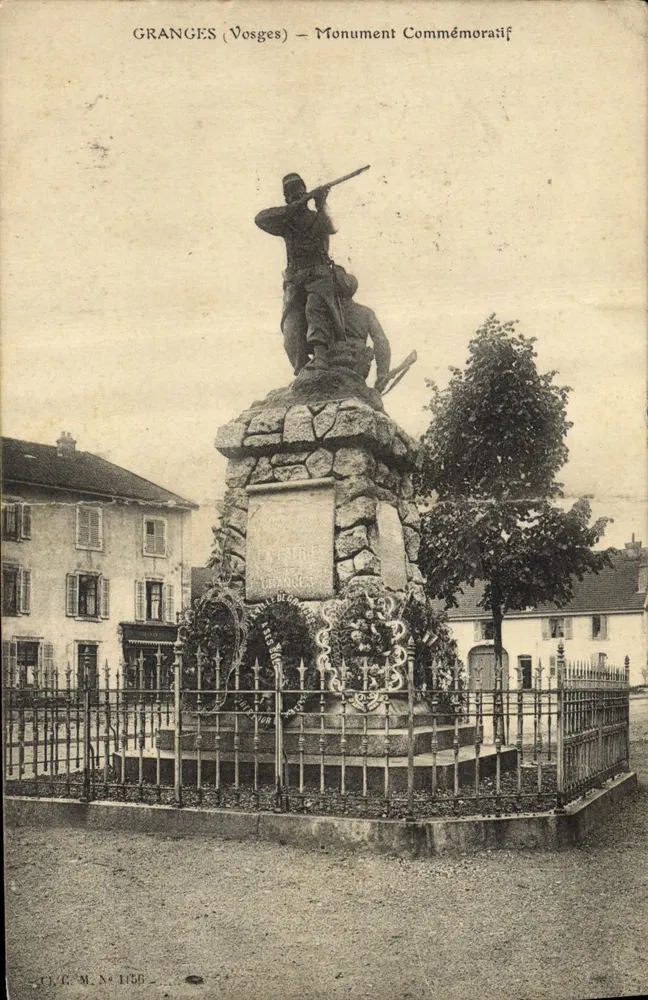 Granges (Vosges) — Gedenkmonument — CL.C. M. N° 1556 - Vorderseite