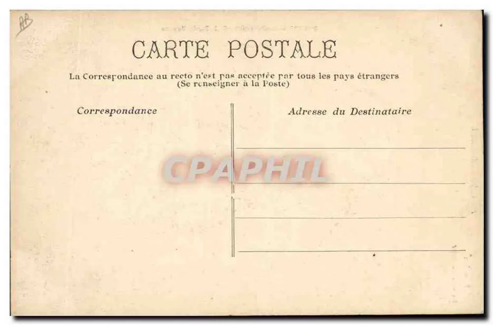 Verlobte: Das wahre Glück — Im Gemüseanbaugebiet — Sammlung G. L. de Nantes, n° 1.000 - Rückseite