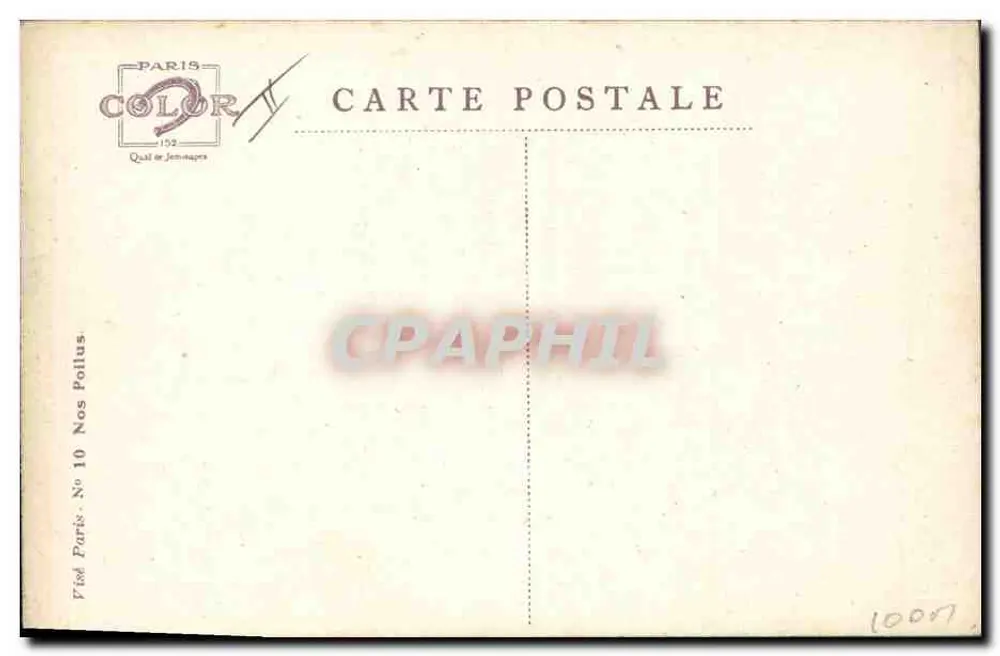 Porträt eines bärtigen Mannes mit rotem Hut — Zeichnung von Ému Dupuis — Bertrix, September 1914 - Rückseite
