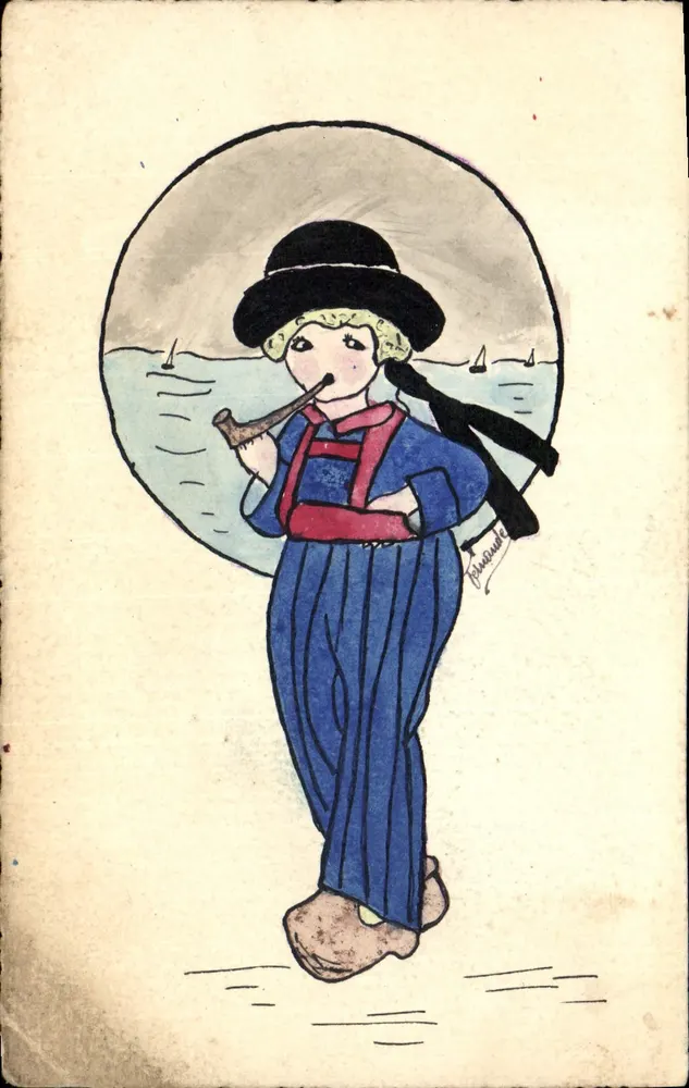 Jungseemann — Illustration — F. Baudouin - Vorderseite