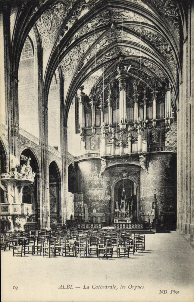Albi — Die Kathedrale, die Orgeln — ND Phot - Vorderseite