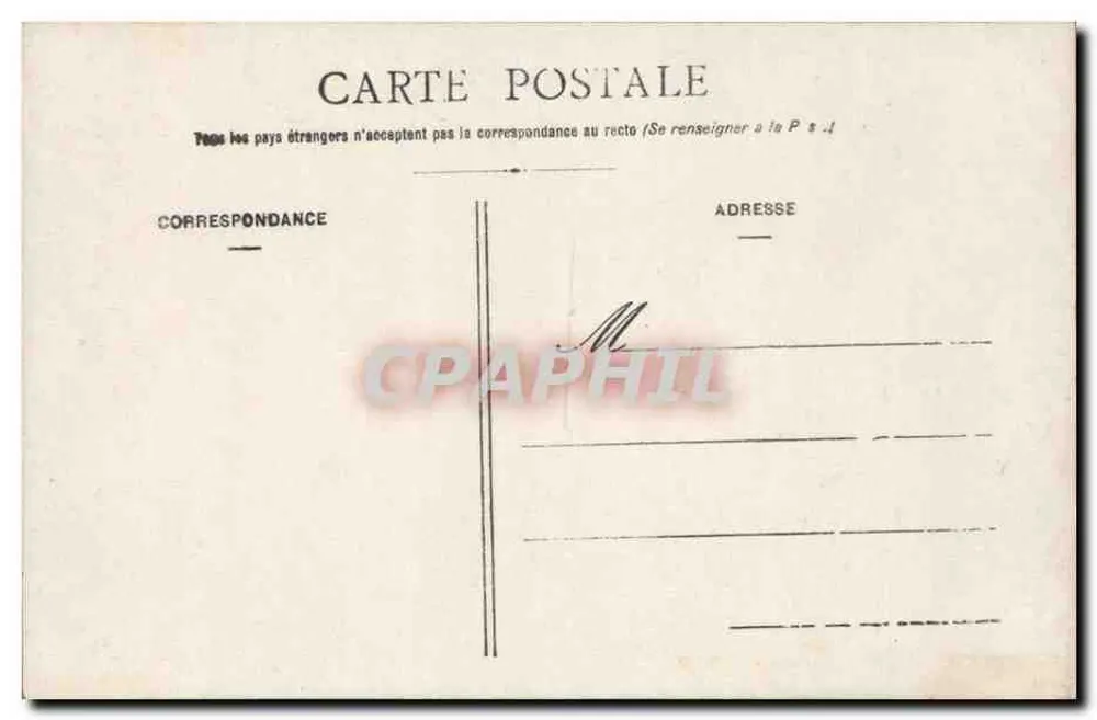 Kleine Mädchen lacht beim Umstürzen eines Gefäßes — Paris — Verlag Paris, n° 477 - Rückseite