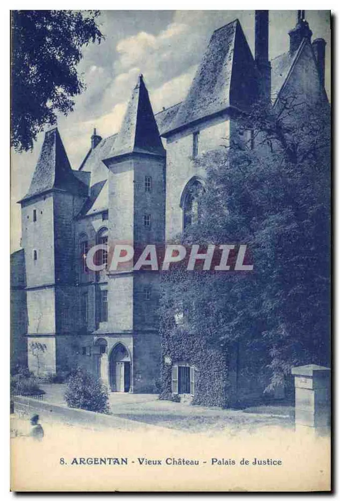 Argentan - Altes Schloss - Gerichtsgebäude - Vorderseite