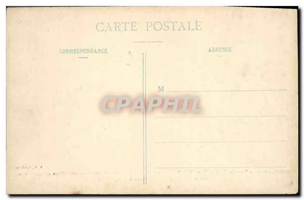 Arras - Das Tor des Palastes St-Vaast (18. Jahrhundert) — Verlag B.D. Roubaix, Nr. 52 - Rückseite