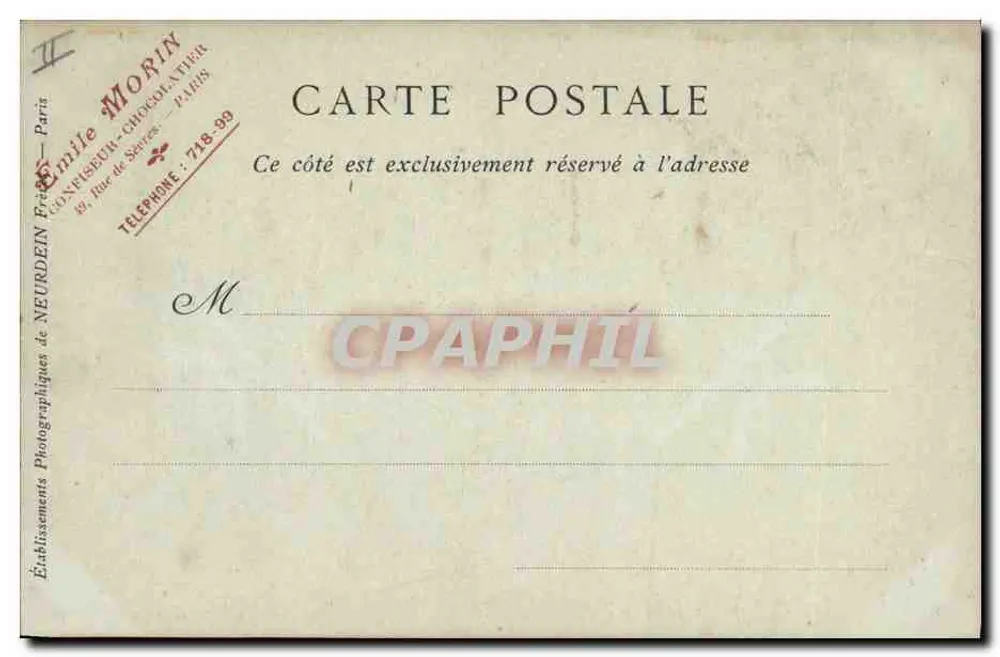 Alençon — Il Castello e il Palazzo di Giustizia — Collezione ND Phot - Verso