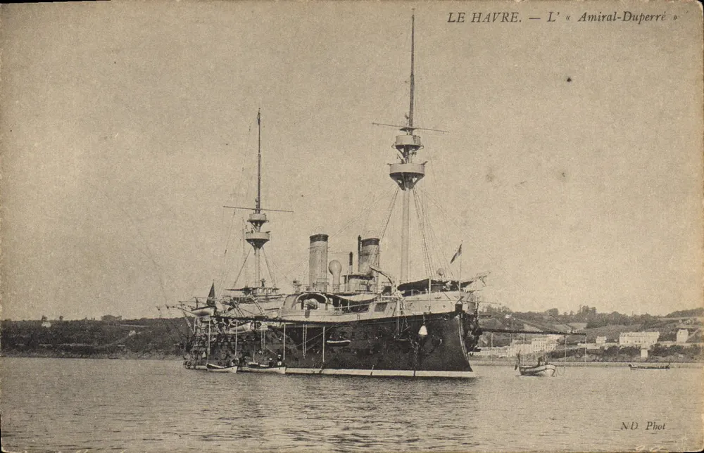 Le Havre — Der « Amiral-Duperre » — ND Phot - Vorderseite