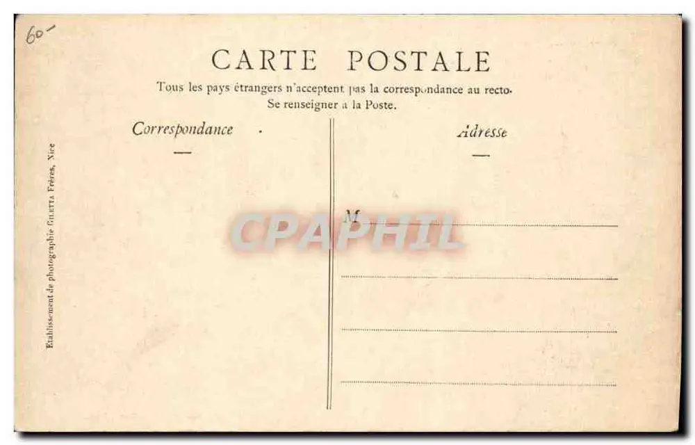 Admiral Thréouart — gepanzerte Küstenwache — Edition Gilettà, Foto., Nizza - Rückseite