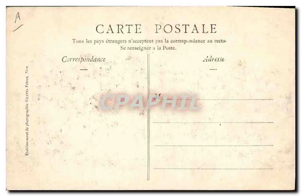 Admiral Thiréouart — gepanzerte Küstenwache — Gilelta Edition, photo, Nice - Rückseite