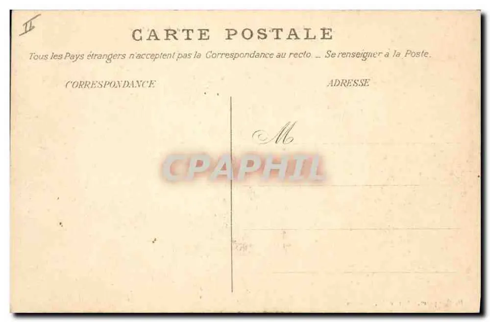 Amiens — A Prefeitura — O. Haequart, fot.-edit., Amiens - Verso