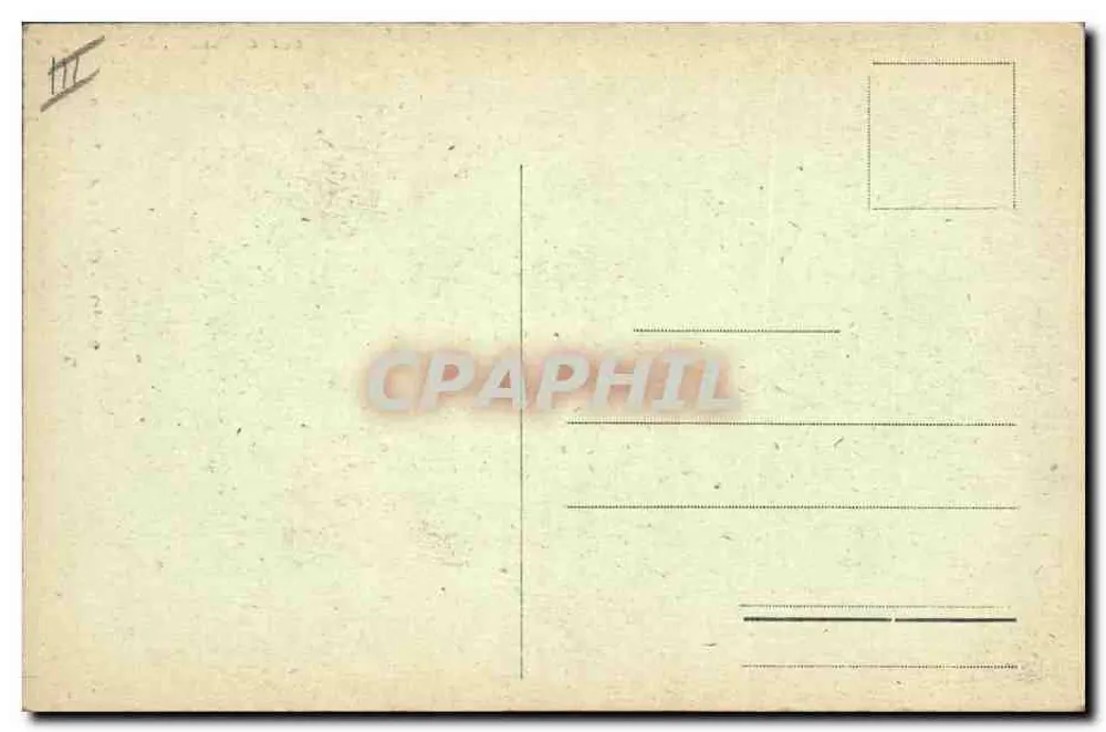 Trachtentuch des Tréguier-Gebiets, Perros, Port-Blanc, La Roche-Derrien — Nr. 2570 — Verleger E. Béhannic, S. P. - Rückseite