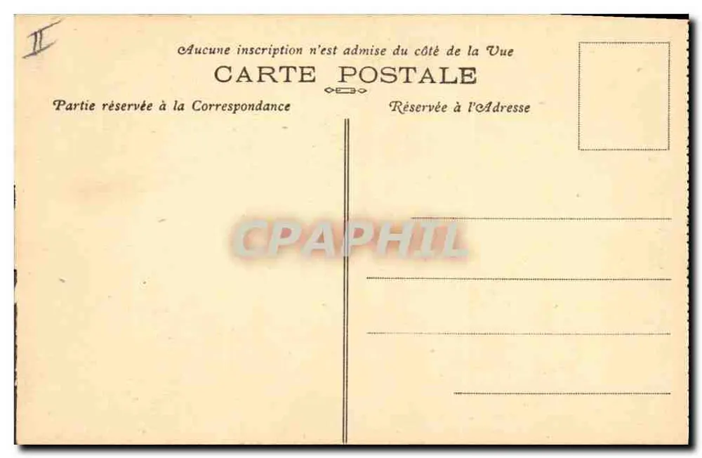 Uomo dei dintorni di Pontivy — 'Chupen Blanc' — Goll, E. Harmonie, St-B. - Verso