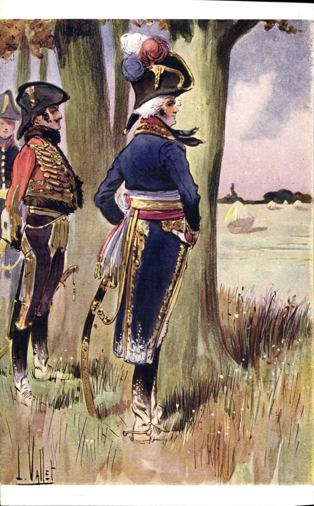 Kléber (Jean-Baptiste) — französischer Soldat — Radierung von I. Vallet - Vorderseite
