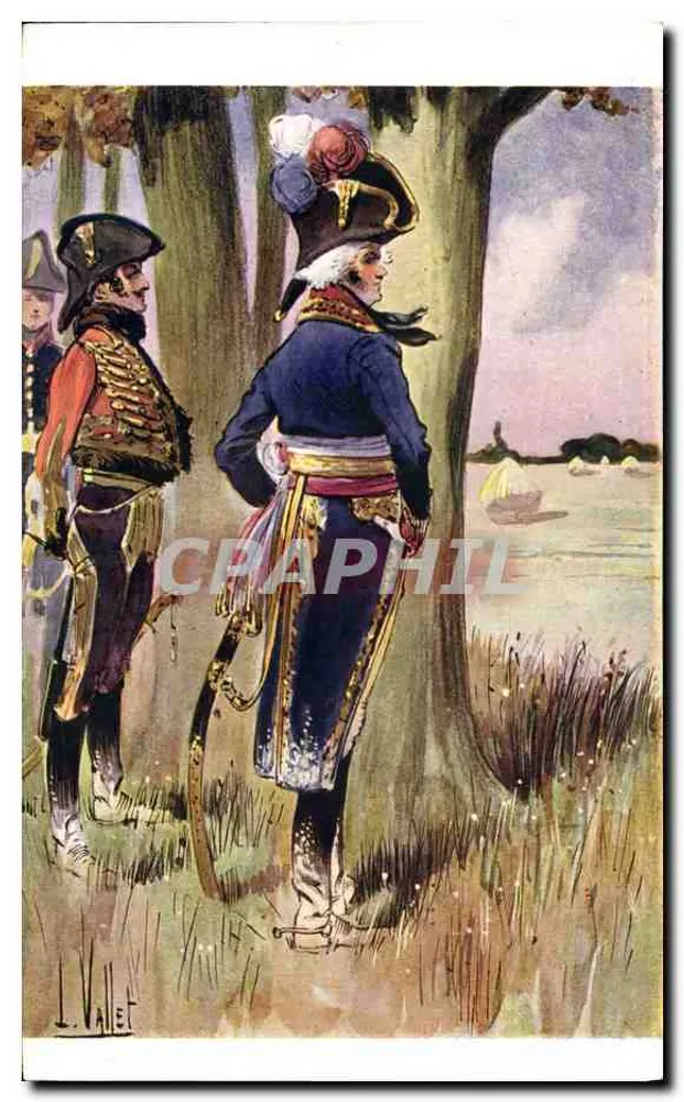 Kléber (Jean-Baptiste) — französischer Militäroffizier — Kupferstich von L. Vallet - Vorderseite