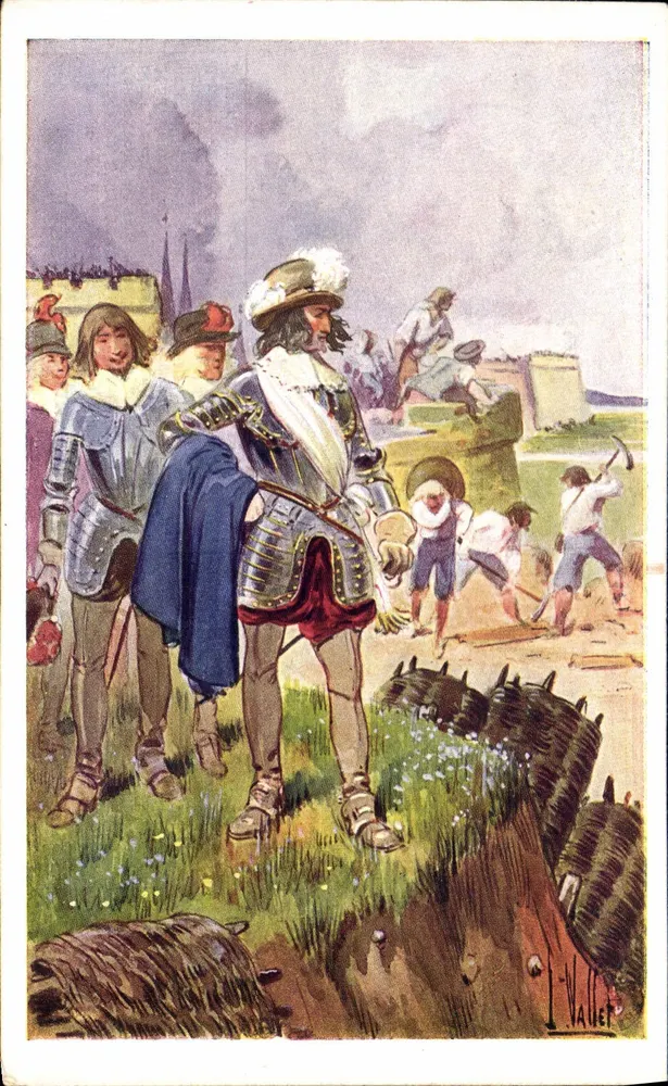 Fabert (Abraham) — Französischer General — Verleger L. Lapida, Paris - Vorderseite
