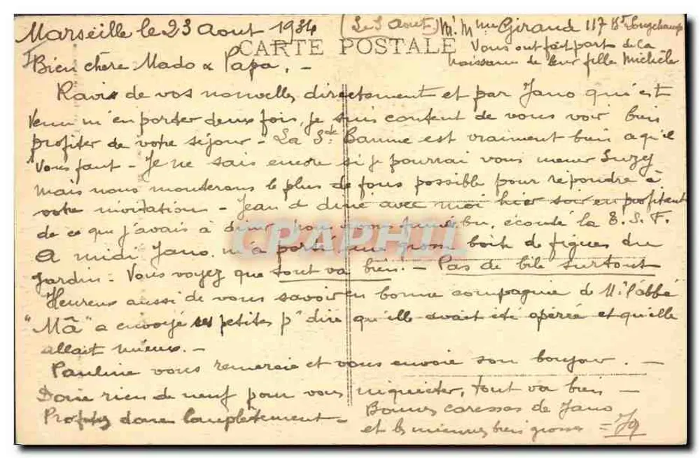 Aven Armand — Die Jungfrau Wald — Foto E.-A. Martel - Rückseite