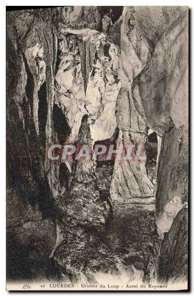 Lourdes - Grottes du Loup - Autel du Repentir - Vorderseite