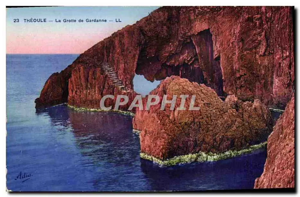 Théoule — Die Höhle von Gardanne — Adia - Vorderseite