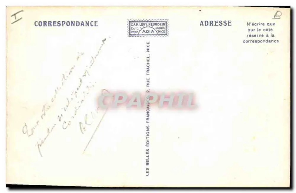 Théoule — Die Höhle von Gardanne — Adia - Rückseite