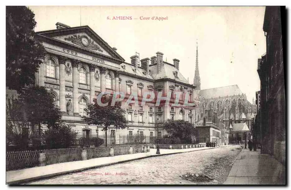 Amiens — Hoge Raad — M. Brindhomme, uitgever, Amiens - Voorkant