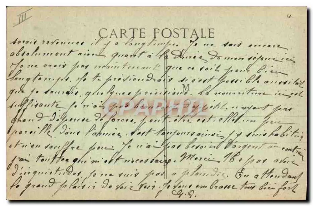 ANDRÉ LEBON — Französisches Krankenboot der 1. Klasse — H. Grimaud, 54 rue Masenod, Marseille - Rückseite