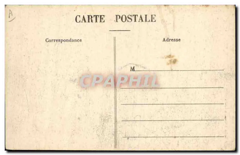 Saint-Nazaire — Der Schlachtschiff Amiral-Aube — Sammlung Dalavenu, St-Nazaire - Rückseite