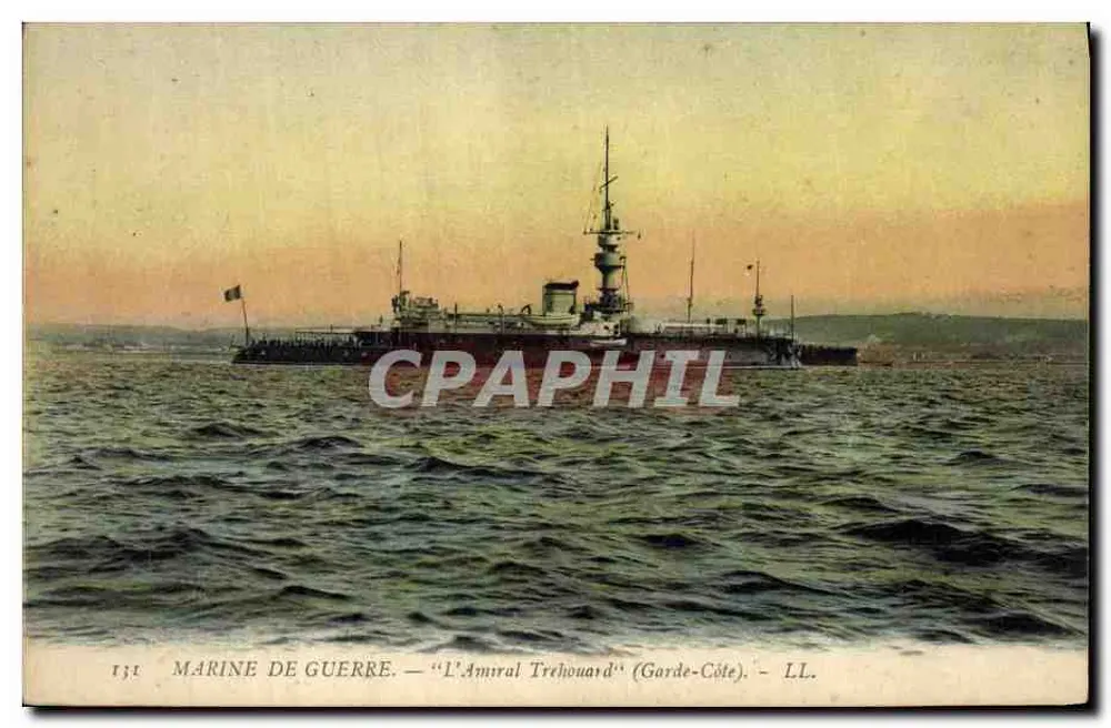 Der Admiral Trehouard — Küstenwache — LL. Nr. 131 - Vorderseite
