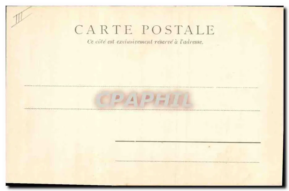 Amiral Charner — Navio de guerra — Paris, 1938 - Verso