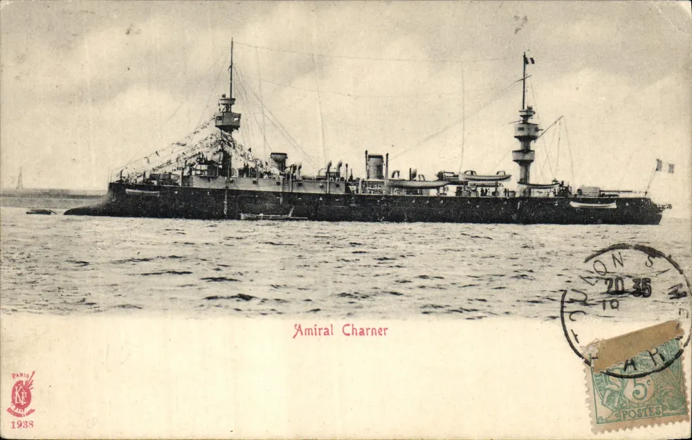 Admiraal Charner — oorlogsschip — Parijs, 1933 - Voorkant