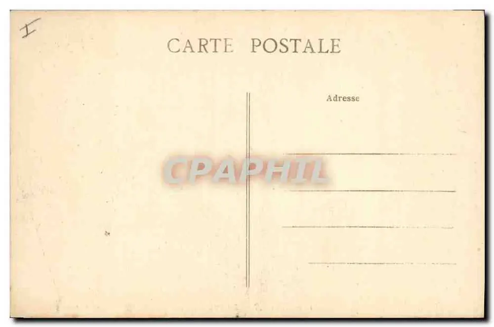Auxerre — A Prefeitura — Cl. G. Harry, editor - Verso