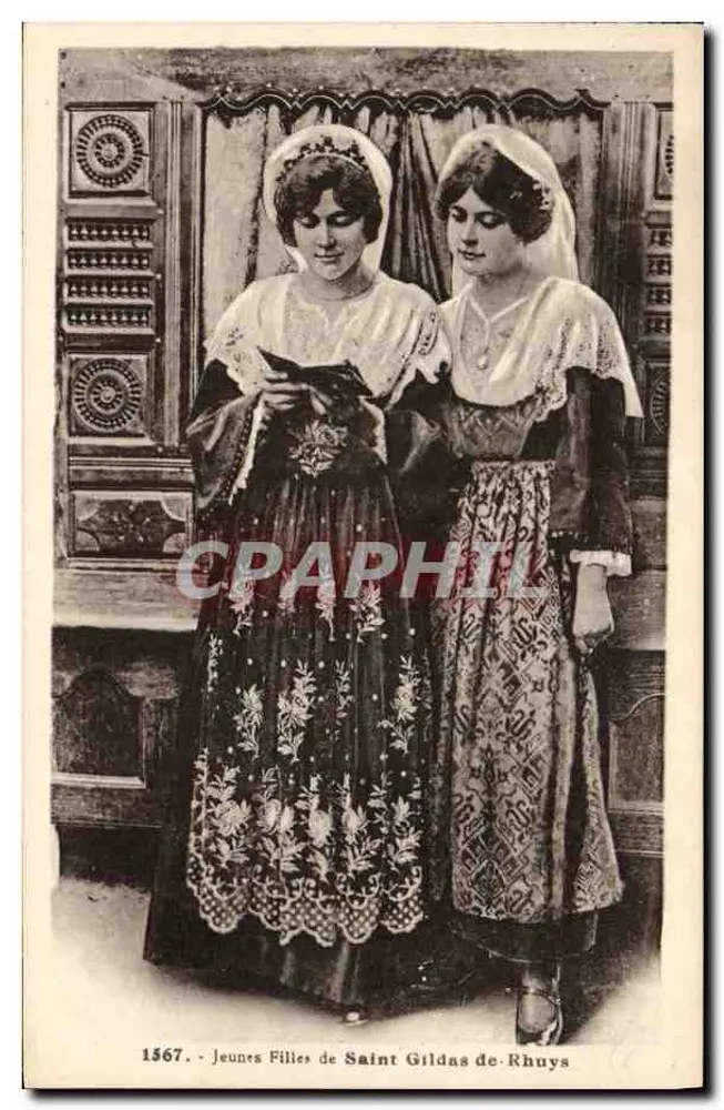 Junge Frauen von Saint Gildas de Rhuys — 1567 — Laurent-Net, Rennes - Vorderseite