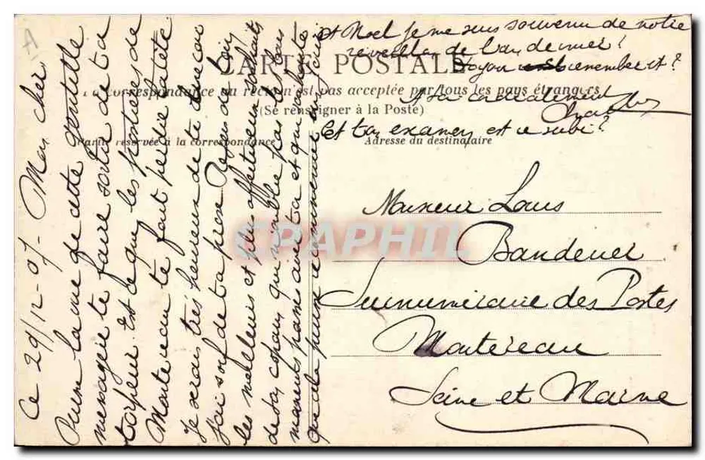 Morbihan-Kleidung — Sainte-Anne-d'Auray — Verlag nicht sichtbar - Rückseite