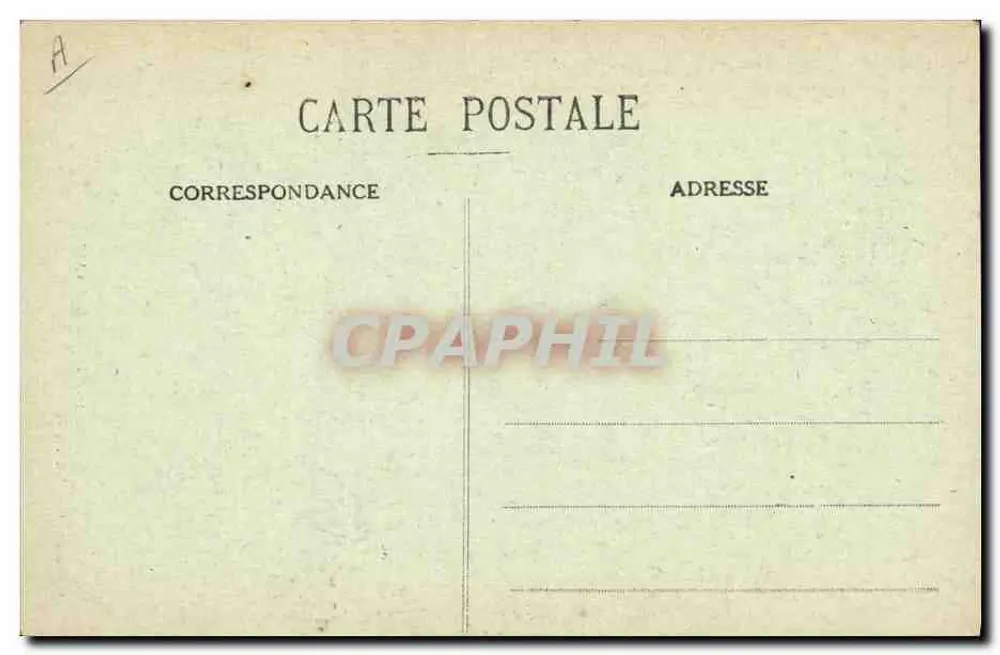 Camponês de Ste-ANNE — Coleção H. Laurent, Port-Louis — n° 634 - Verso