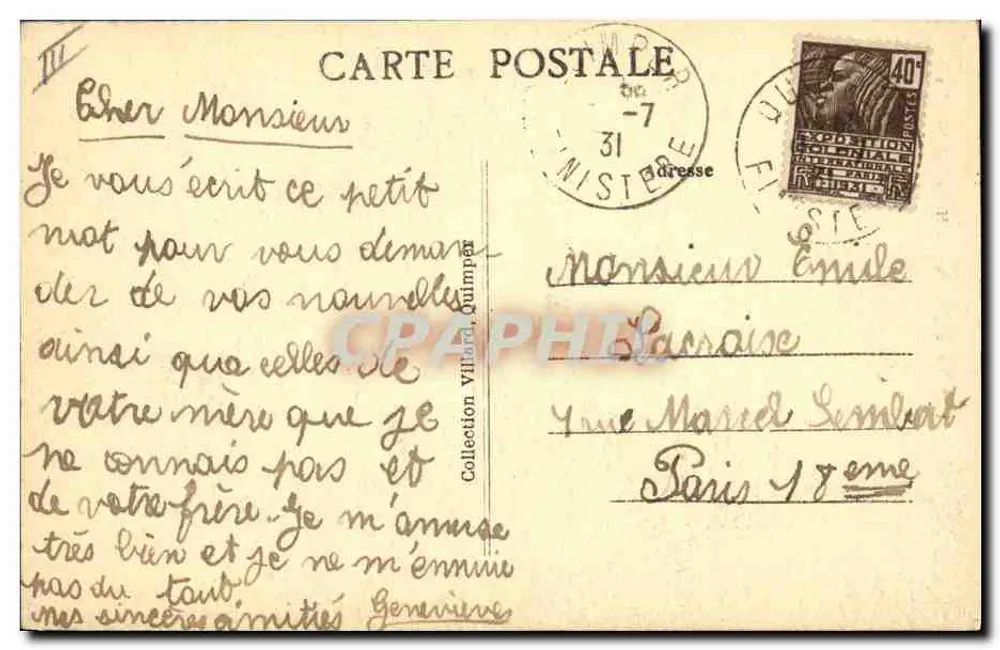 In der Bretagne — Die Geschichte von Man-Coz — Verlag Die Geschichte von Man-Coz - Rückseite