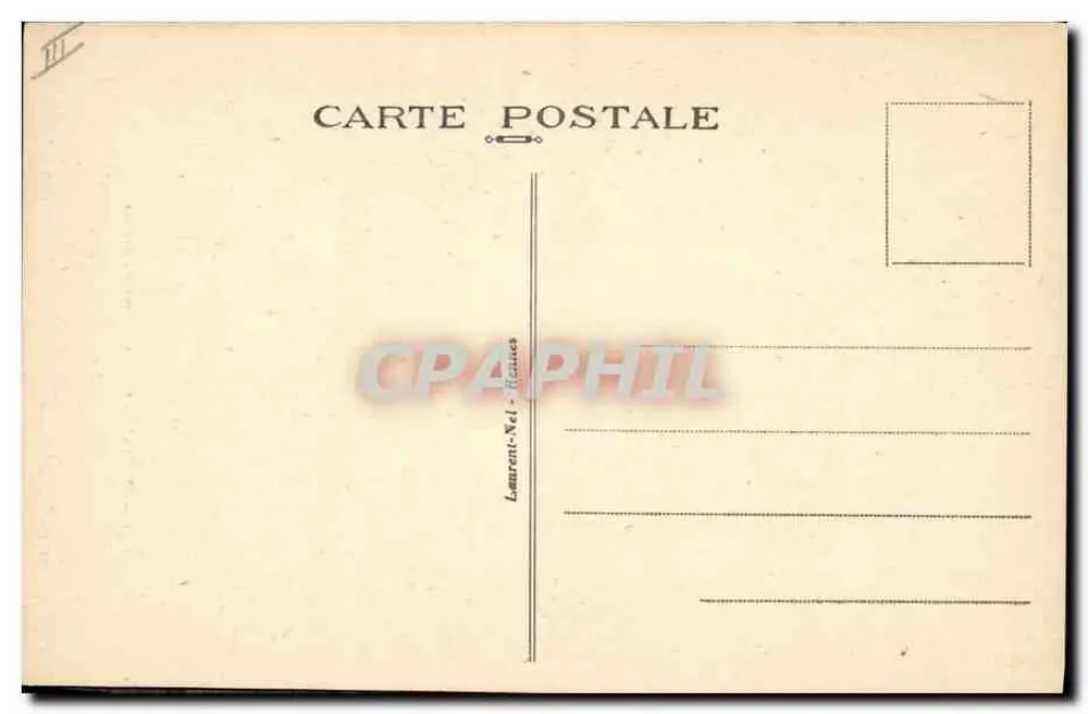 PONT-AVEN — Traje de noiva — Laurent-Nel - Rennes - Verso