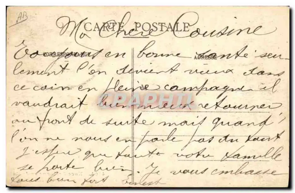 Noiva Bretã em desfile — Coll. E. Hamonic, St-B. - Verso