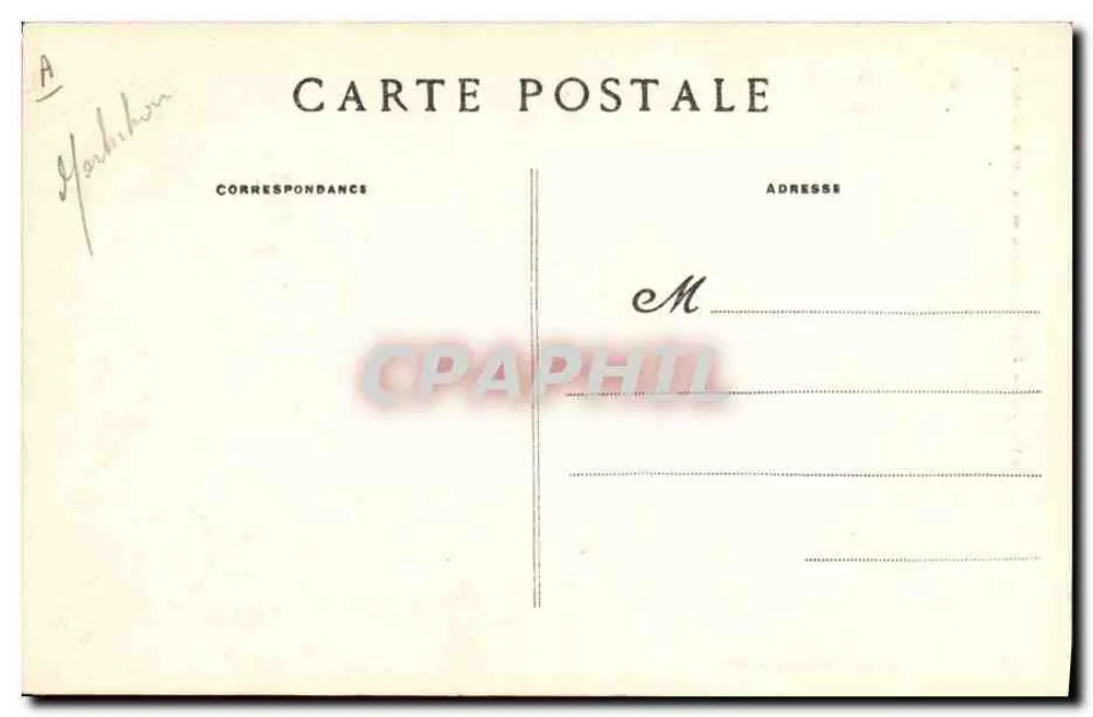 Jovens Moças de Cannac e de Lockmariaquer — Coleção Villard Quimper — n° 1015 - Verso