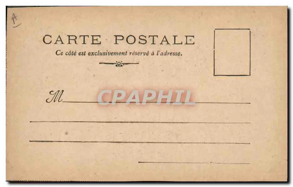 Soldaat en vrouw — 1904 — L. Vallet - Achterkant