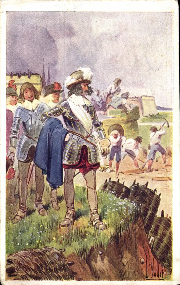 Fabert (Abraham) — Governador de Sedan — Editor L. Vallet, n° 192 - Frente