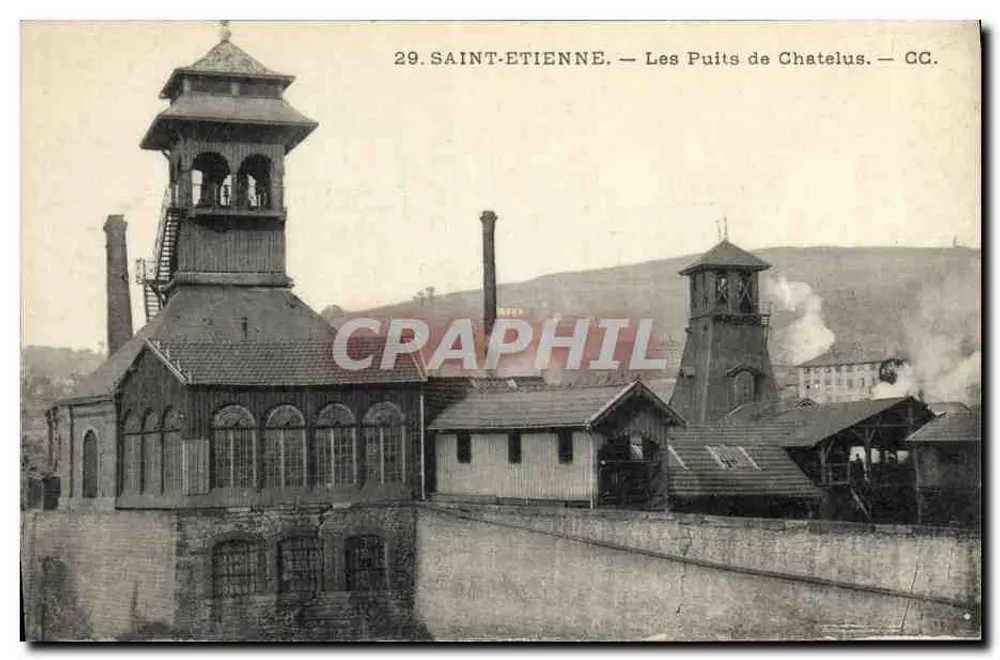 Saint-Étienne — Les Puits de Chatelus — CC. - Frente