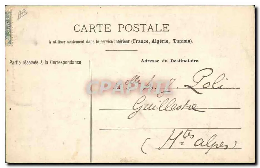 Houillères de St-ÉTIENNE — Brunnen der Pompe — Verlag Néhilla Nouvelles Galeries 1906 - Rückseite