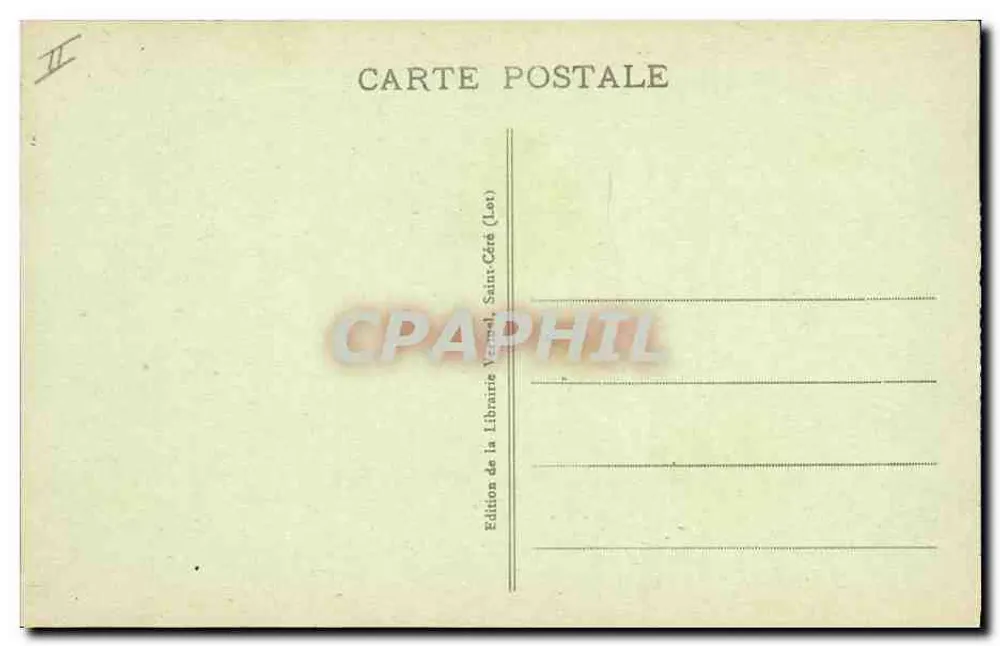 Padirac — O Lago Suspensa — Le Lot illustré, n° 305 - Verso