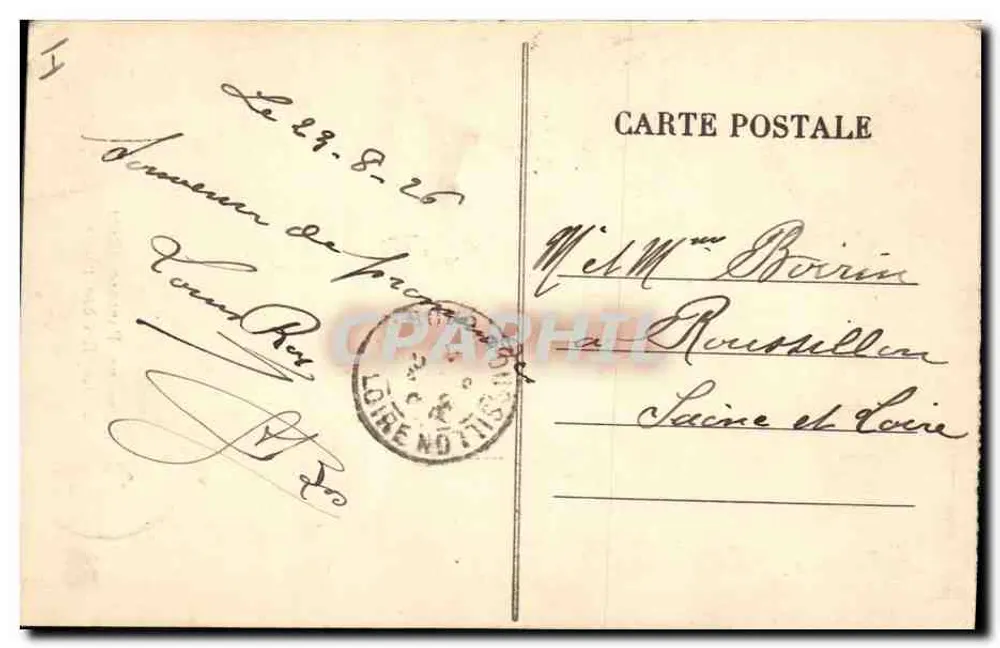Puits de Padirac (Lot) — La Rivière plane — Editor desconocido, n°6 - Reverso