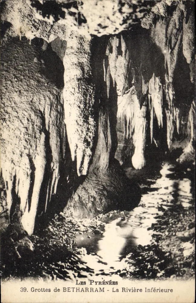Höhlen von BETHARRAM - Unterer Fluss — Die Pyrenäen, n°39 - Vorderseite