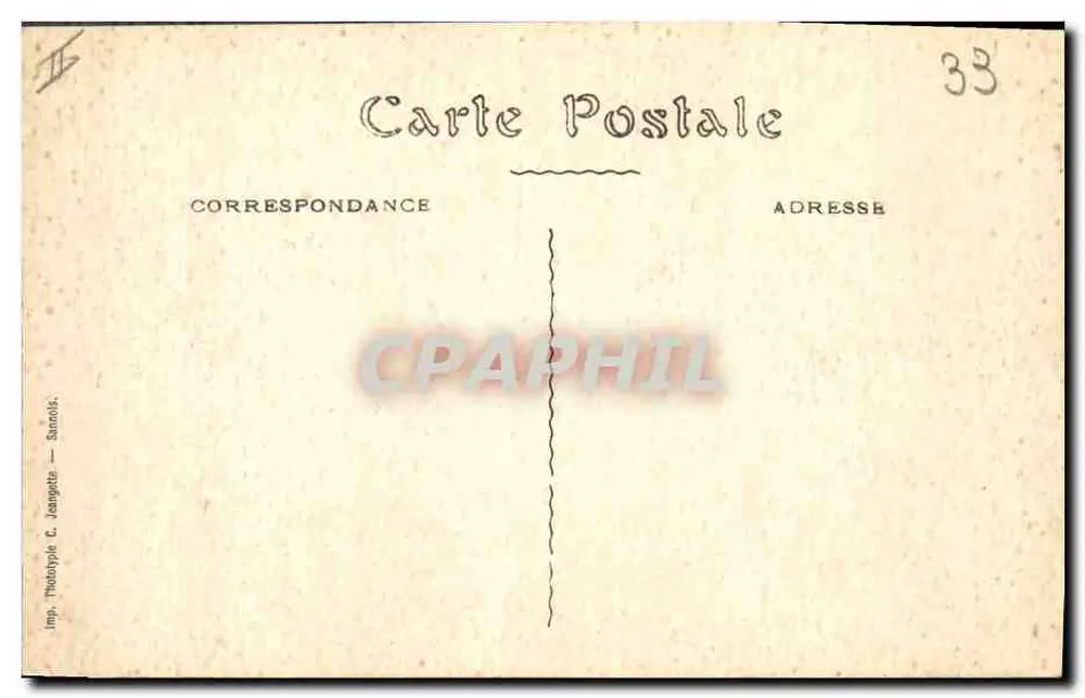 Bordeaux - O Palácio de Justiça - BR - 54 - Verso