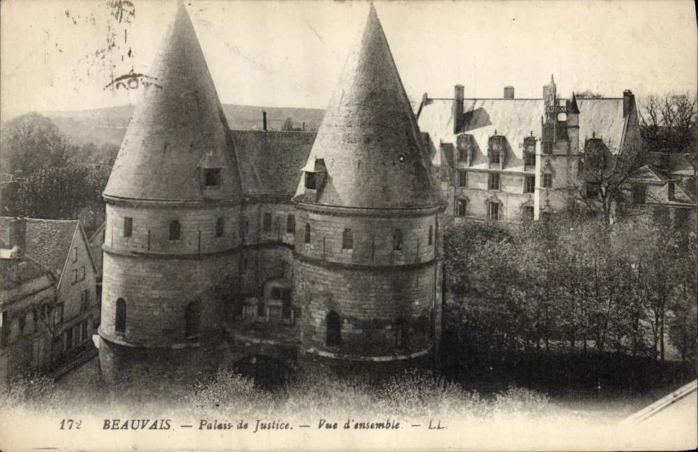 Beauvais — Justitiepaleis — Algemene uitzicht — LL. - Voorkant