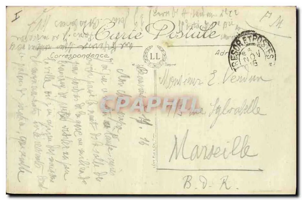 Beauvais — Justitiepaleis — Algemene uitzicht — LL. - Achterkant