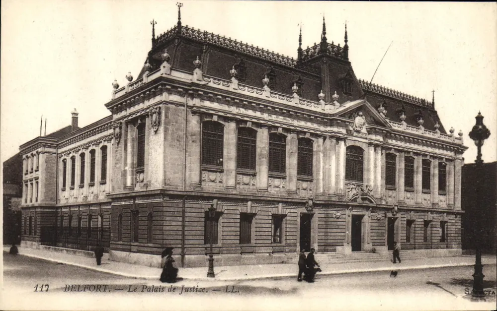 Belfort — Het Paleis van Justitie — LL. - Voorkant
