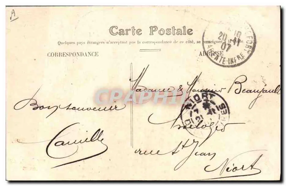 Der "Bruix" unter dem Transbordeur — Rochefort-sur-Mer — G.P. 23 - Rückseite