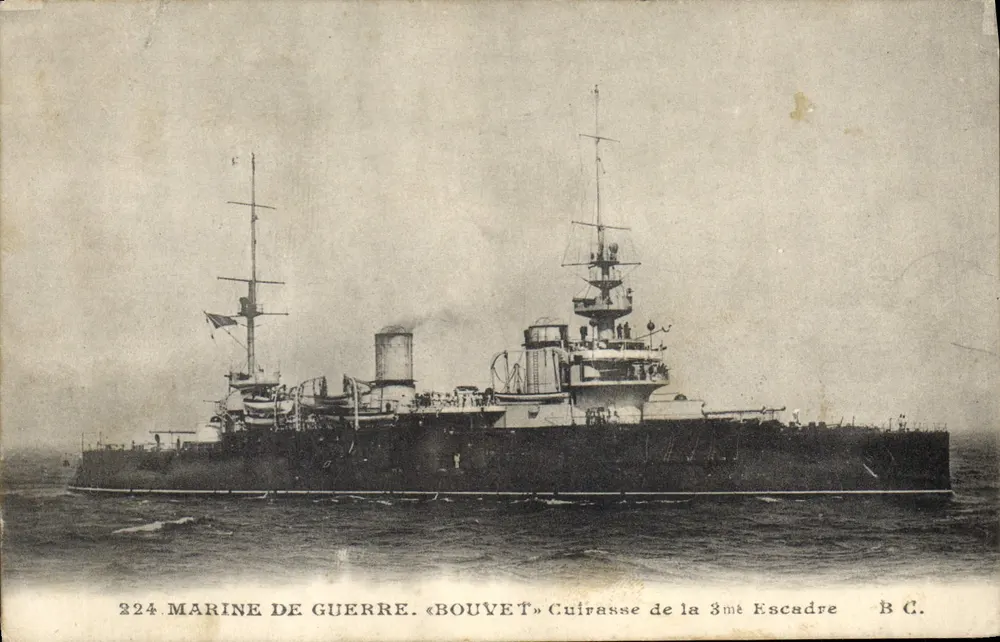 Bouvet — Panzer der 3. Flottille — B.C. n°224 - Vorderseite